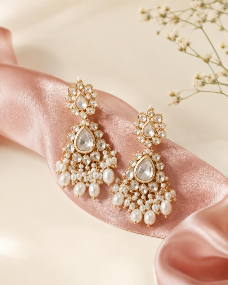 Pearl Jhumkas