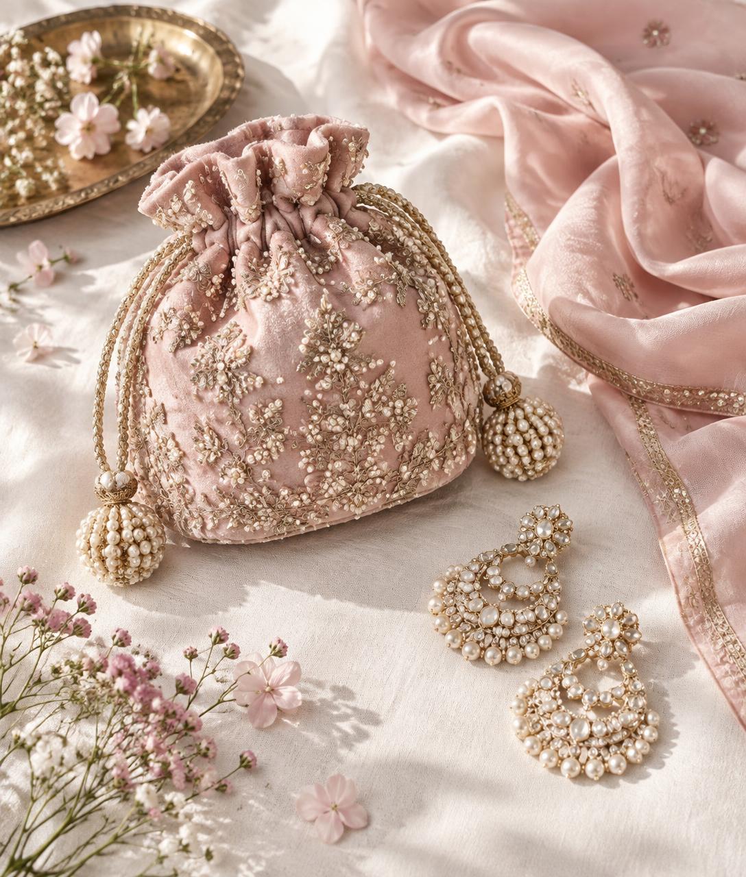 Pastel Punjabi celebration accessories